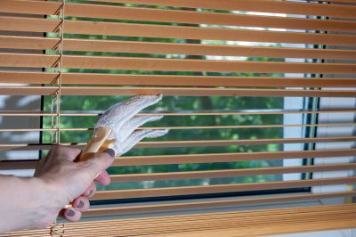 Wood Blinds Cleaning
